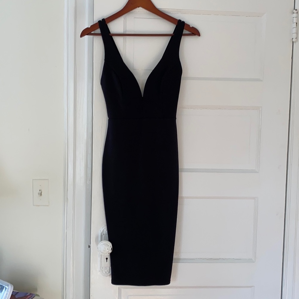 Lulus Black Mid-length dress